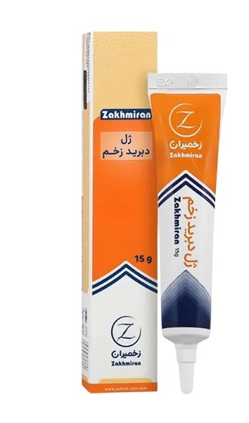 ژل دبرید زخم زخمیران 15 گرمی